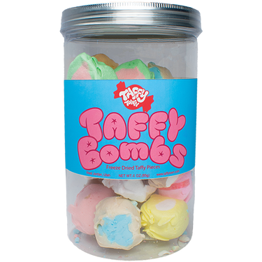 Freeze Dried Taffy Bombs | Freeze-dried Salt Water Taffy Pieces | Taffy Town